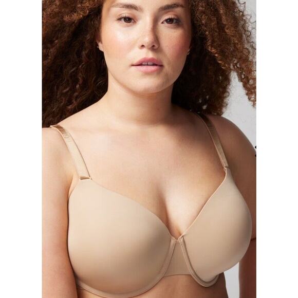 Soma Vanishing 360 Perfect Coverage Bra Size 40DDD Warm Amber NWT - Picture 5 of 15